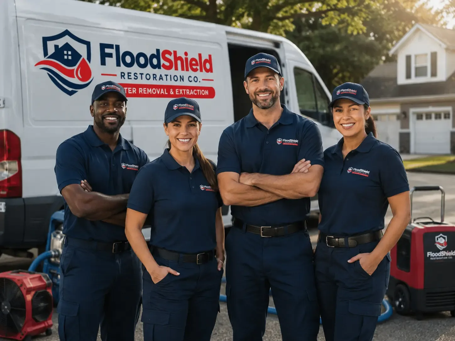 Flood Damage Restoration company in Urbanna, VA